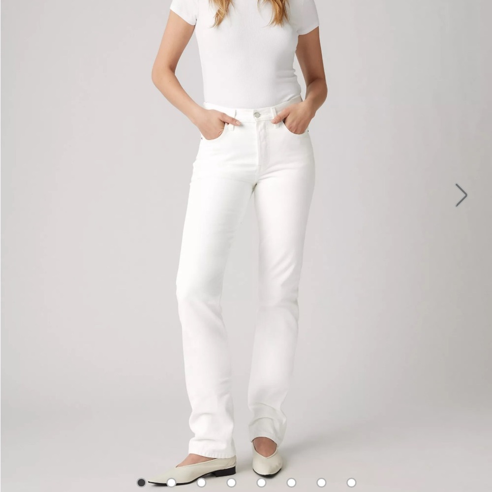 Levi's Women's 501 Jeans in White
